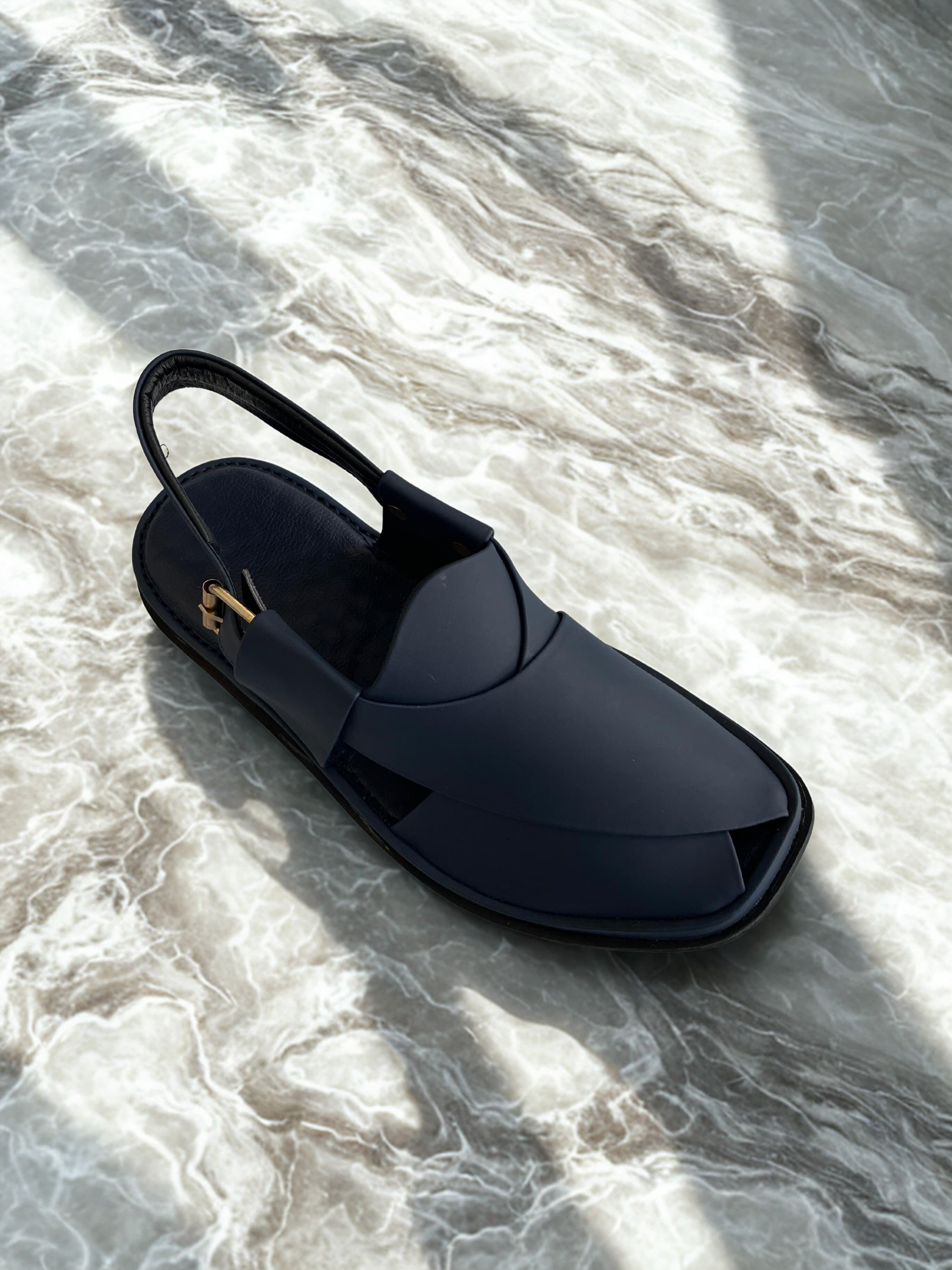 Round Shape Medicated Chappal (BLUE )