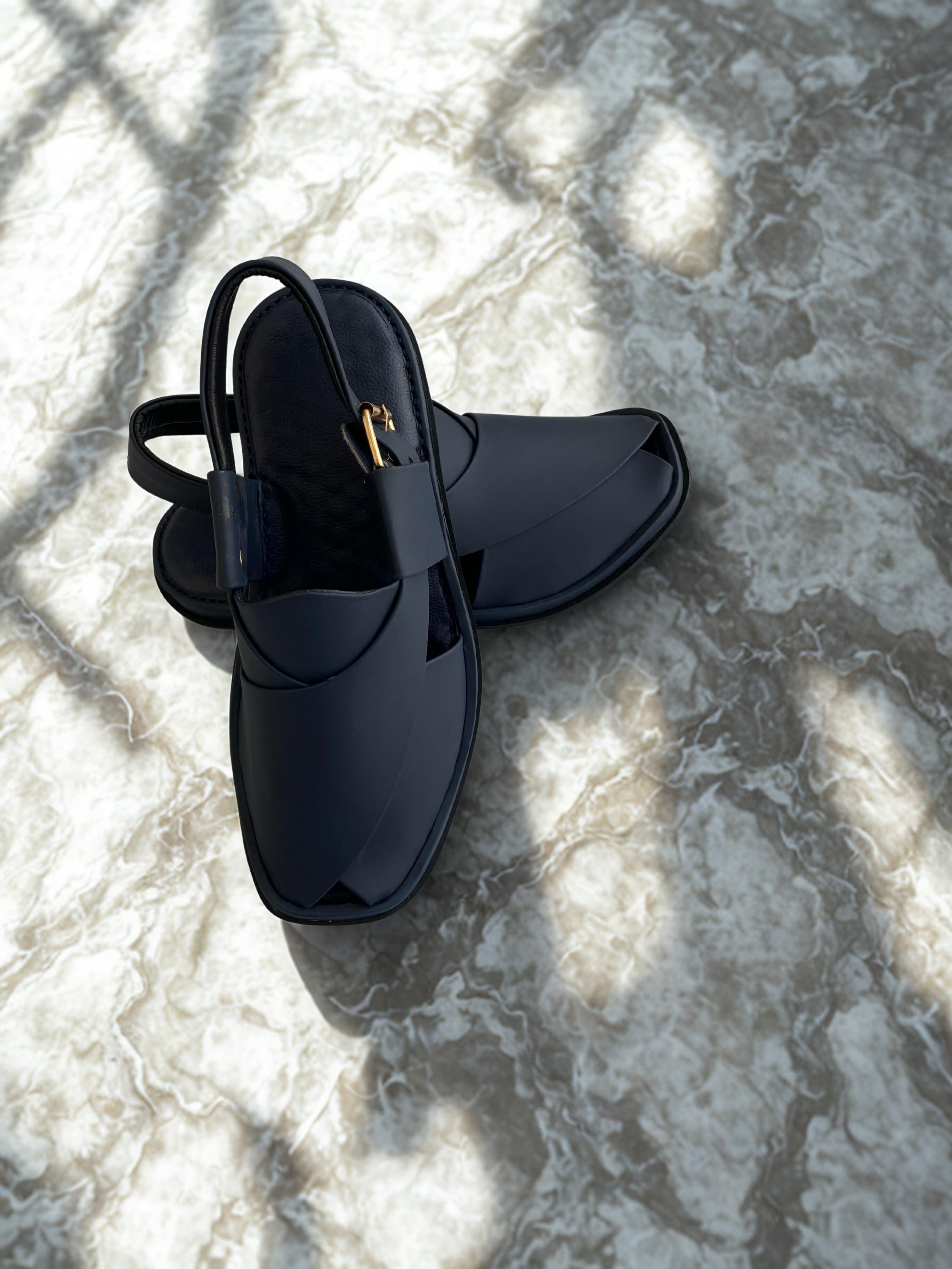 Round Shape Medicated Chappal (BLUE )