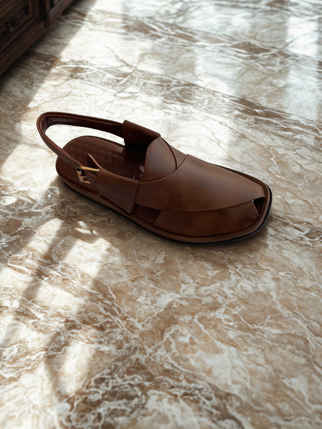 Round Shape Medicated Chappal (DOUBLE SHADE)