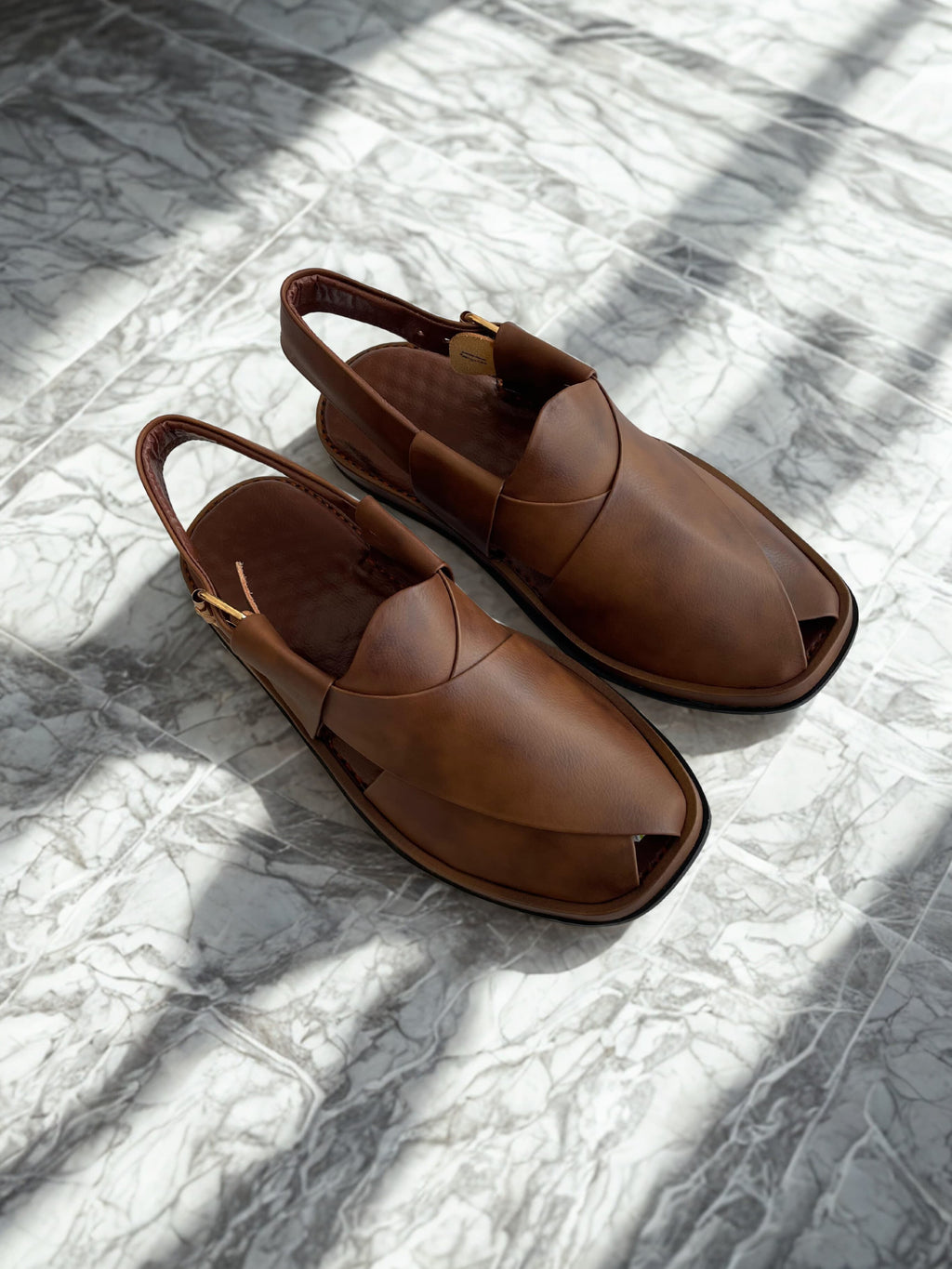 Round Shape Medicated Chappal (DOUBLE SHADE)
