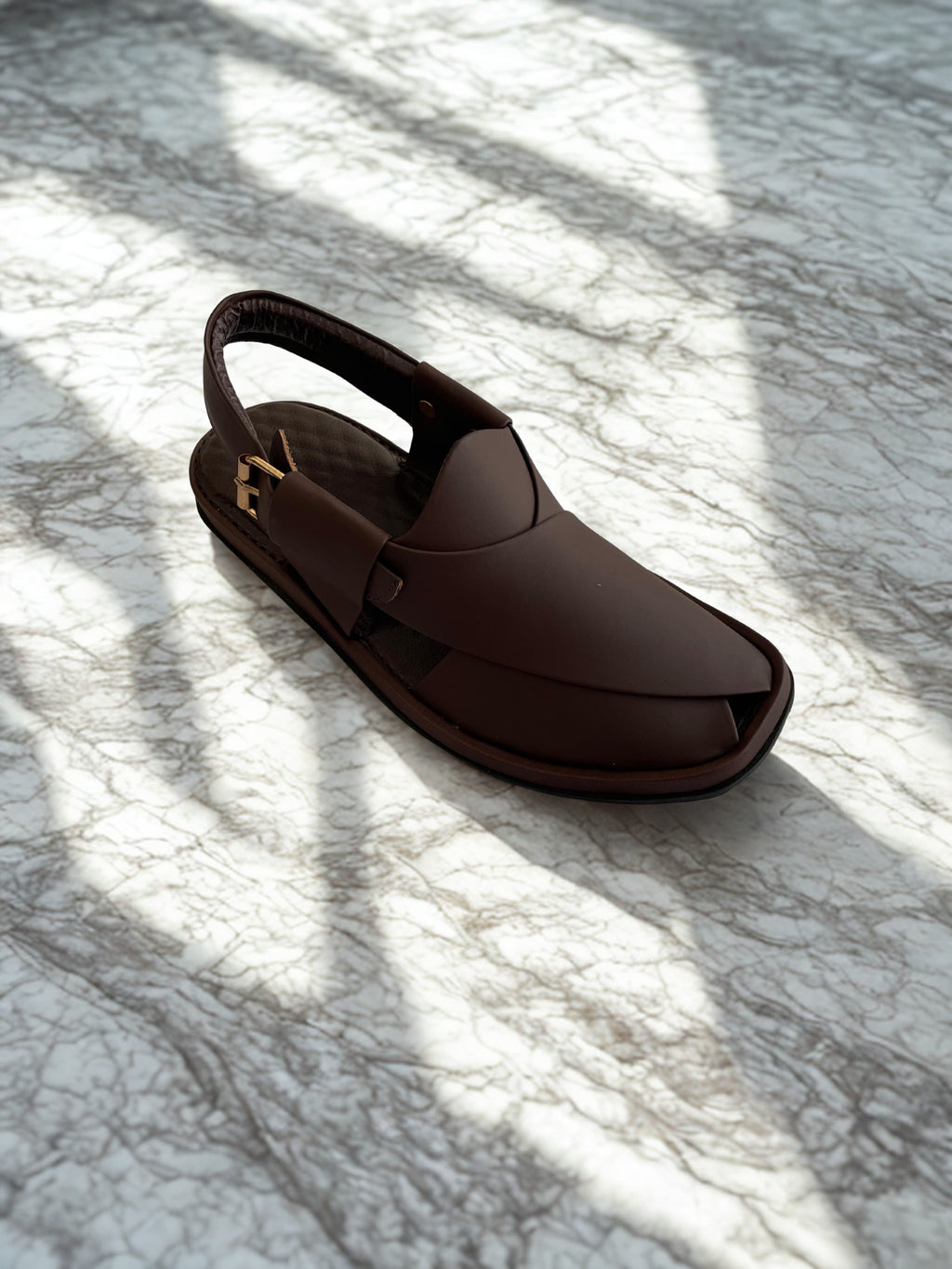 Round Shape Medicated Chappal (DRAK DROWN )