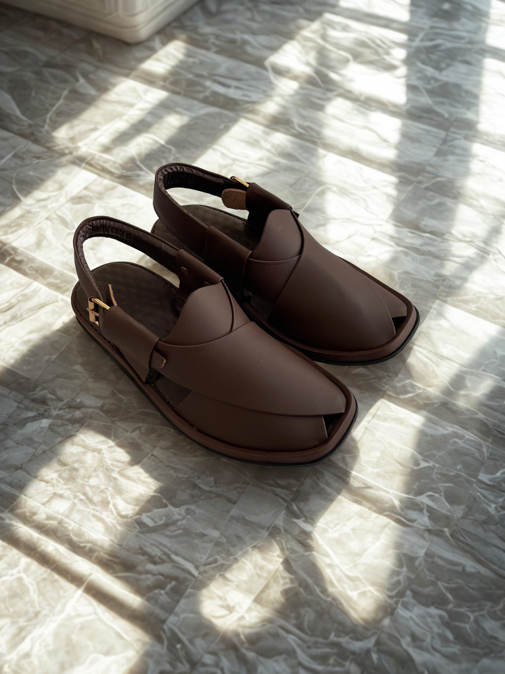 Round Shape Medicated Chappal (DRAK DROWN )