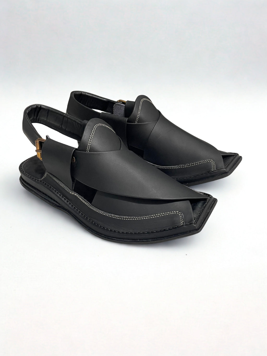 Peshawar Zalmi Medicated Chappal (BLACK)